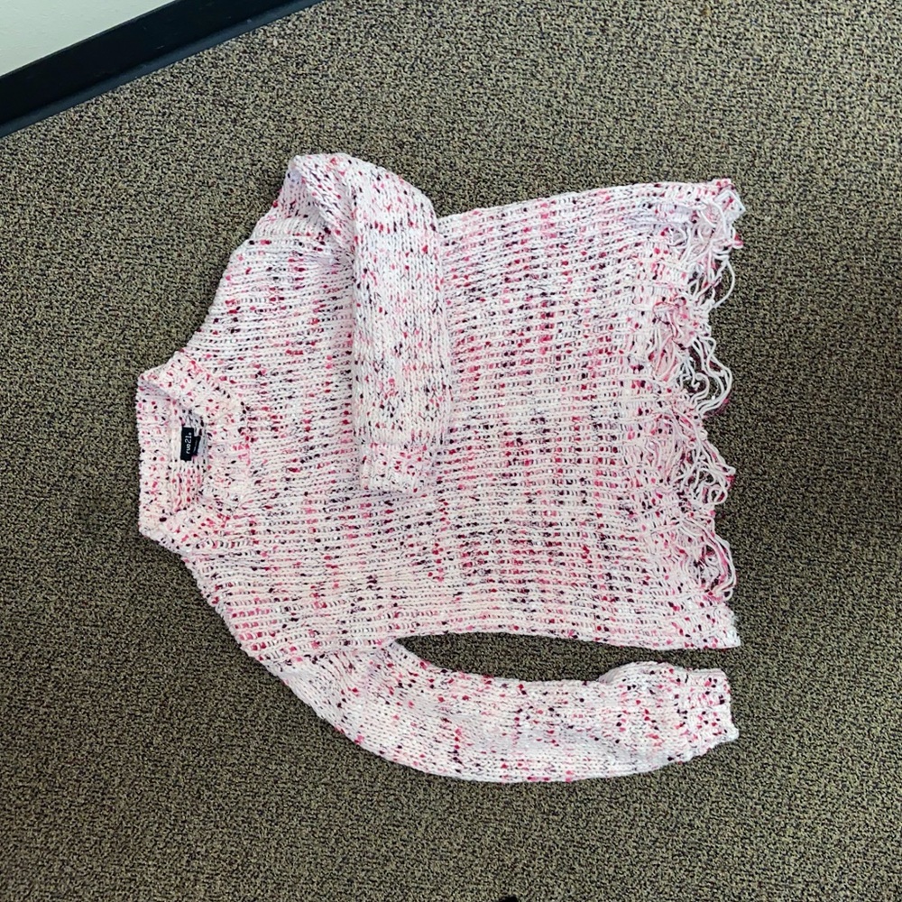Rue 21 distressed sweater